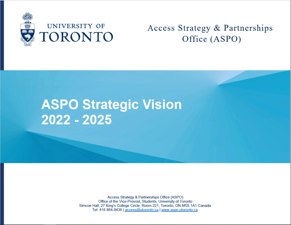 ASPO Strategic Vision 2022-2025 doc cover
